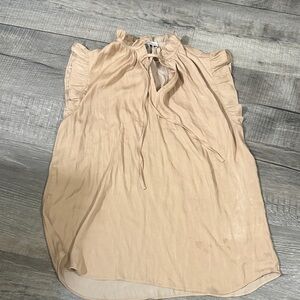 Women's Tan Blouse